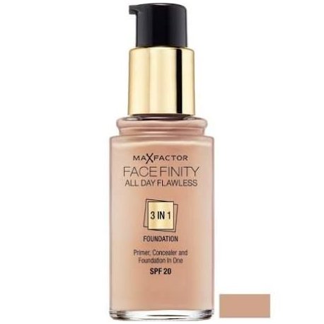 Max Factor Facefinity All Day Flawless 3 in 1 Fondotinta 30ml - SPF20 Natural 50Face Finity All Day Flawless 3in1 Found