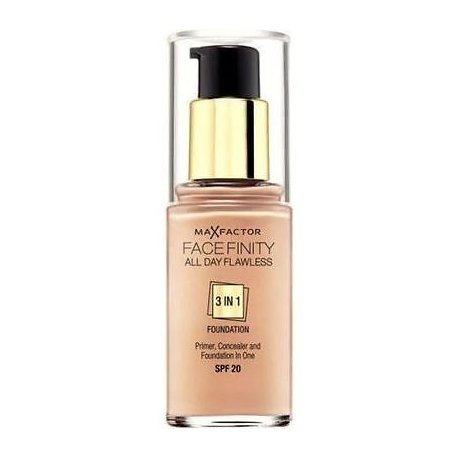 Max Factor Facefinity All Day Flawless 3 in 1 Fondotinta 30ml - SPF20 SAND 60Face Finity All Day Flawless 3in1 Foundati