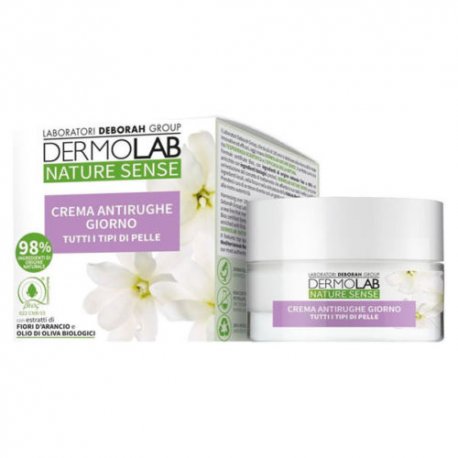 DERMOLAB NATURE SENSE CREMA ANTIRUGHE GIORNO 50 MLCrema antirughe giorno ad effetto rassodante. La nostra Natura Medite