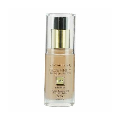 MAX FACTOR PRIMER FONDOTINTA CORRETTORE VISO FACEFINITY ALL DAY FLAWLESS 3IN1 n50 NATURAL