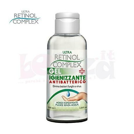 Retinol Complex Gel Igienizzante - Batteri Funghi Virus - 100mlUltra retinol complex gel igienizzante antibatterico è u