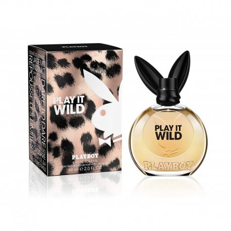 PLAYBOY PLAY IT WILD EAU DE TOILETTE FOR HER - 60 ml Deve essere la stagione della caccia perché sei vestita per conqui