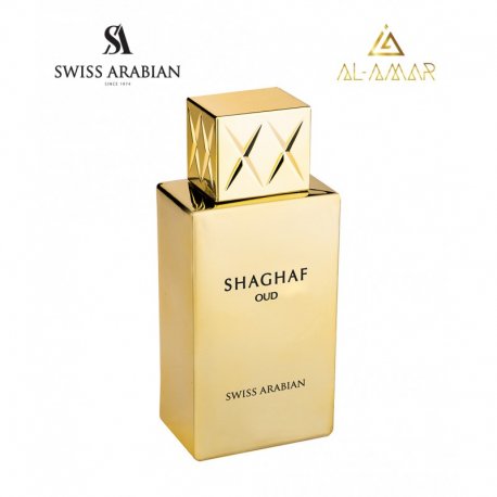 Swiss Arabian Shaghaf Oud Eau de Parfum unisex 75ml All’inizio sentirai l’aroma orientale di oud e le note dello zaffer