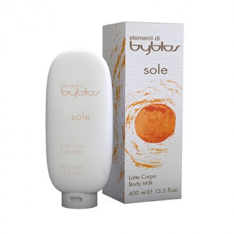 Byblos Sole latte corpo 400 mlByblos Sole - Latte Corpo 400 ml. In apertura tutta l\'accecante energia del sole è affid